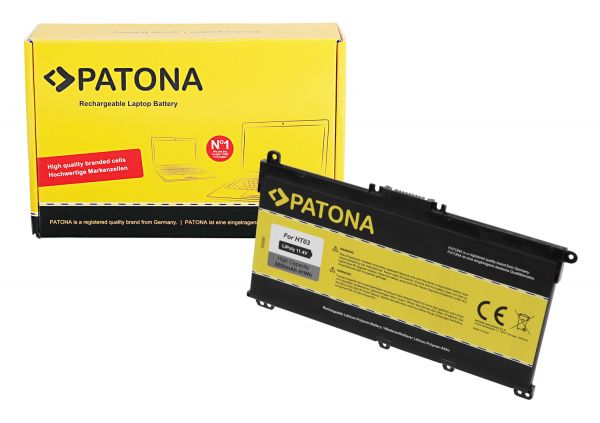 PATONA Battery f. HP HT03 HSTNN-IB8O 14S-DQ1030NS Pavilion 14-CE0002UR