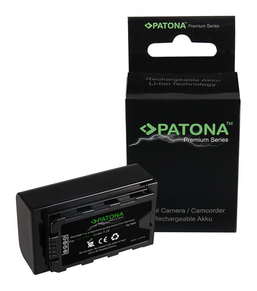 PATONA Premium Battery f. Panasonic VW-VBD29 AJ-PX298MC HDC-MDH2GK Aj-HPX270