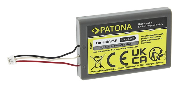 PATONA Battery f. Sony Playstation 5 PS5 LIP1708