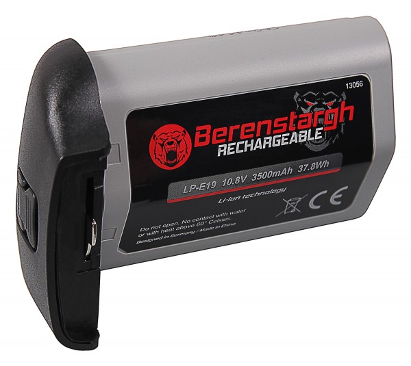 Berenstargh Battery f. Canon LP-E19 EOS-1Ds Mark III EOS-1D Mark III EOS-1D Mark IV EOS-1D X LG-cells
