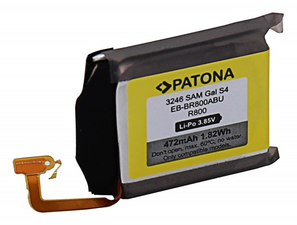 PATONA Battery f. Samsung Gear S4 R800 EB-BR800ABU