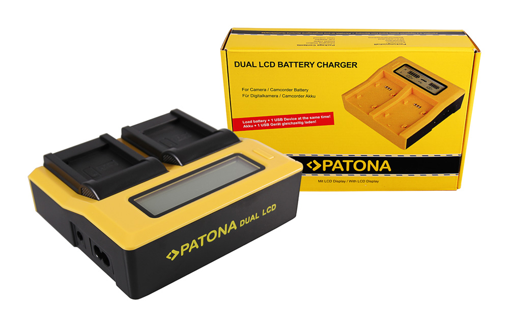 PATONA Dual USB Ladegerät für DMW-BCM13 | PATONA ONLINESHOP