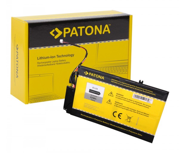 PATONA Batterie pour HP EL04 Envy 4 i5-3317U 4-1000 4-1000 4-1001TU 4-1008TX