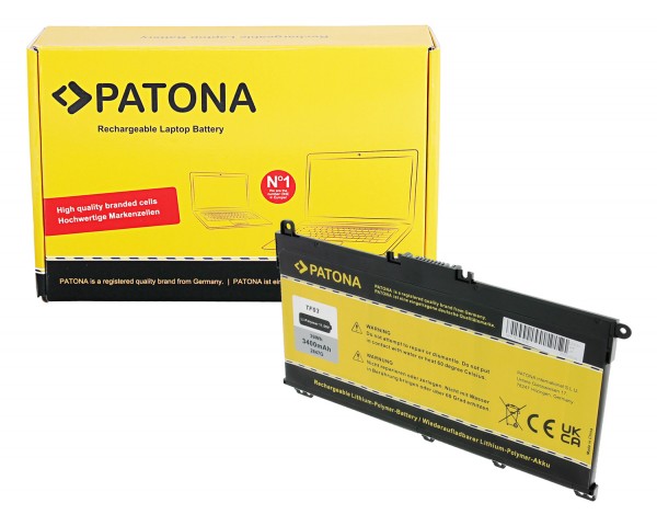 PATONA Battery f. HP Pavilion 15-CC 15-CD 17-AR Serie 14-BF 14-BF040WM14-BK 14-BK061ST TF03