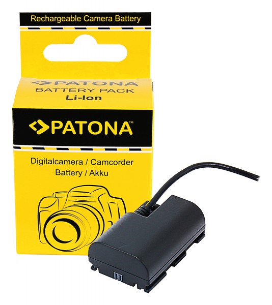 PATONA D-TAP Adaptateur de batterie d'entrée pour Canon LP-E6 LP-E6N LP-E6NH XC10 EOS R EOS 80D 7D 70D 6D 60D
