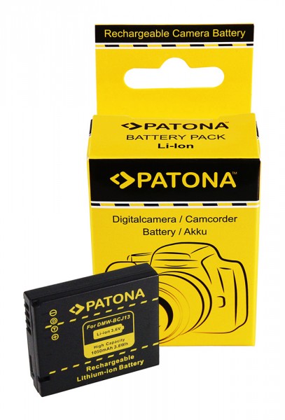 PATONA Batterie pour Panasonic DMW-BCJ13 Lumix DMCLX5 DMC-LX5 DMCLX5K DMC-LX5K