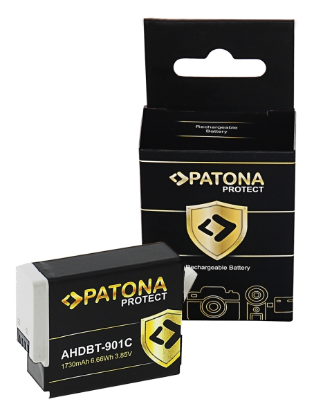 PATONA PROTECT Battery f. GoPro Hero 9 10 11 AHDBT-901C SPBL1B Enduro Battery