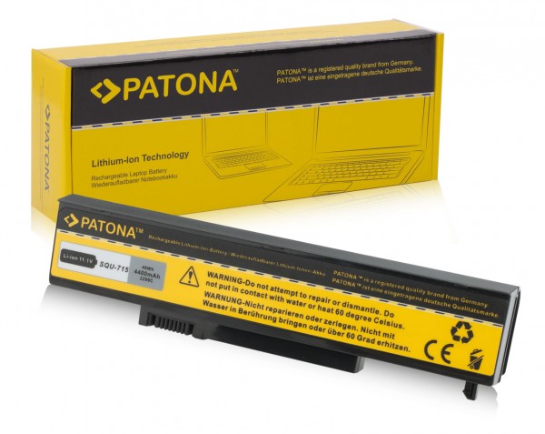 PATONA Batterie pour Gateway SQU-719 M M-14 M1400 M-1400 M1408j M-1408J M1410J