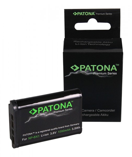 PATONA Premium Batterie pour Sony NP-BX1 Cyber-shot DSC HX300 DSC HX50V DSC RX1 DSC RX100