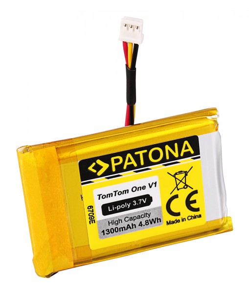 PATONA Battery f. TomTom One V1 One V1