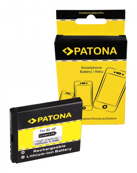 PATONA Batterie pour Nokia N95 8GB N78 N79 N958GB N95-8GB