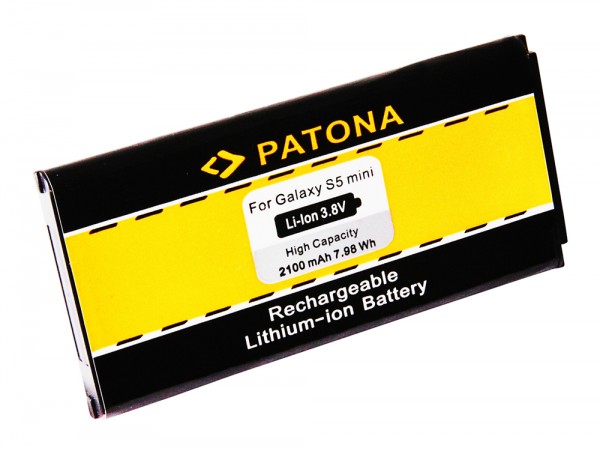 PATONA Batterie pour Samsung Galaxy S5 mini (G800) Galaxy S5 Dx S5 Mini S5 Neo