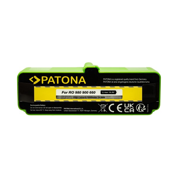 PATONA Battery 5800mAh f. Roomba iRobot 600 800 900 Series